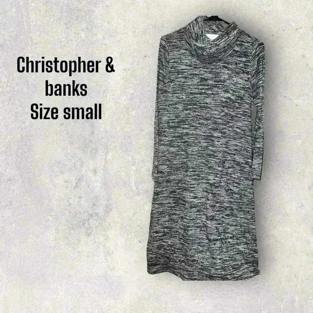 Christopher & banks sweater dress size small